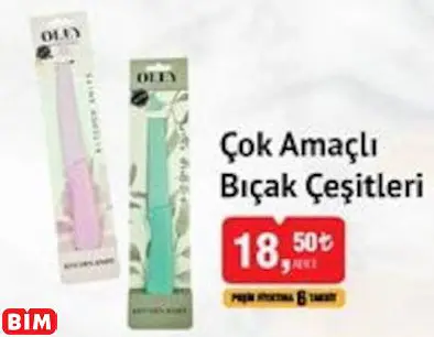 ÇOK AMAÇLI  BIÇAK ÇEŞİTLERİ